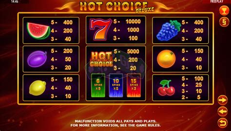 Hot Choice Deluxe Blaze